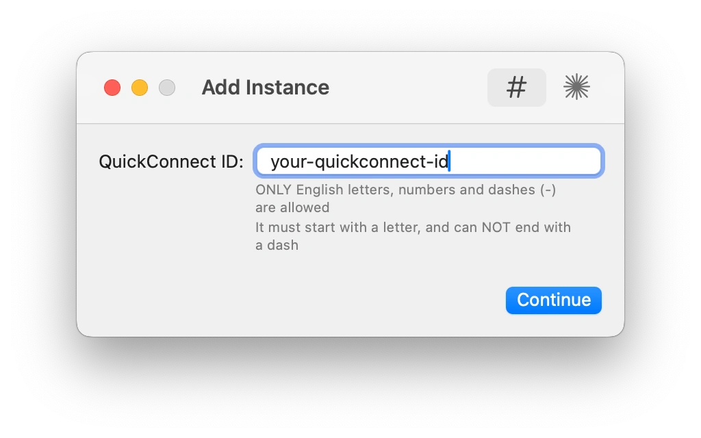 Add Instance