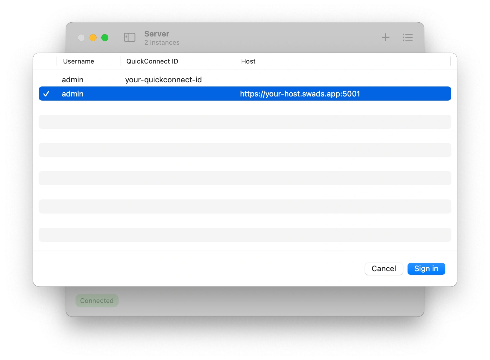 Multi-instance Management