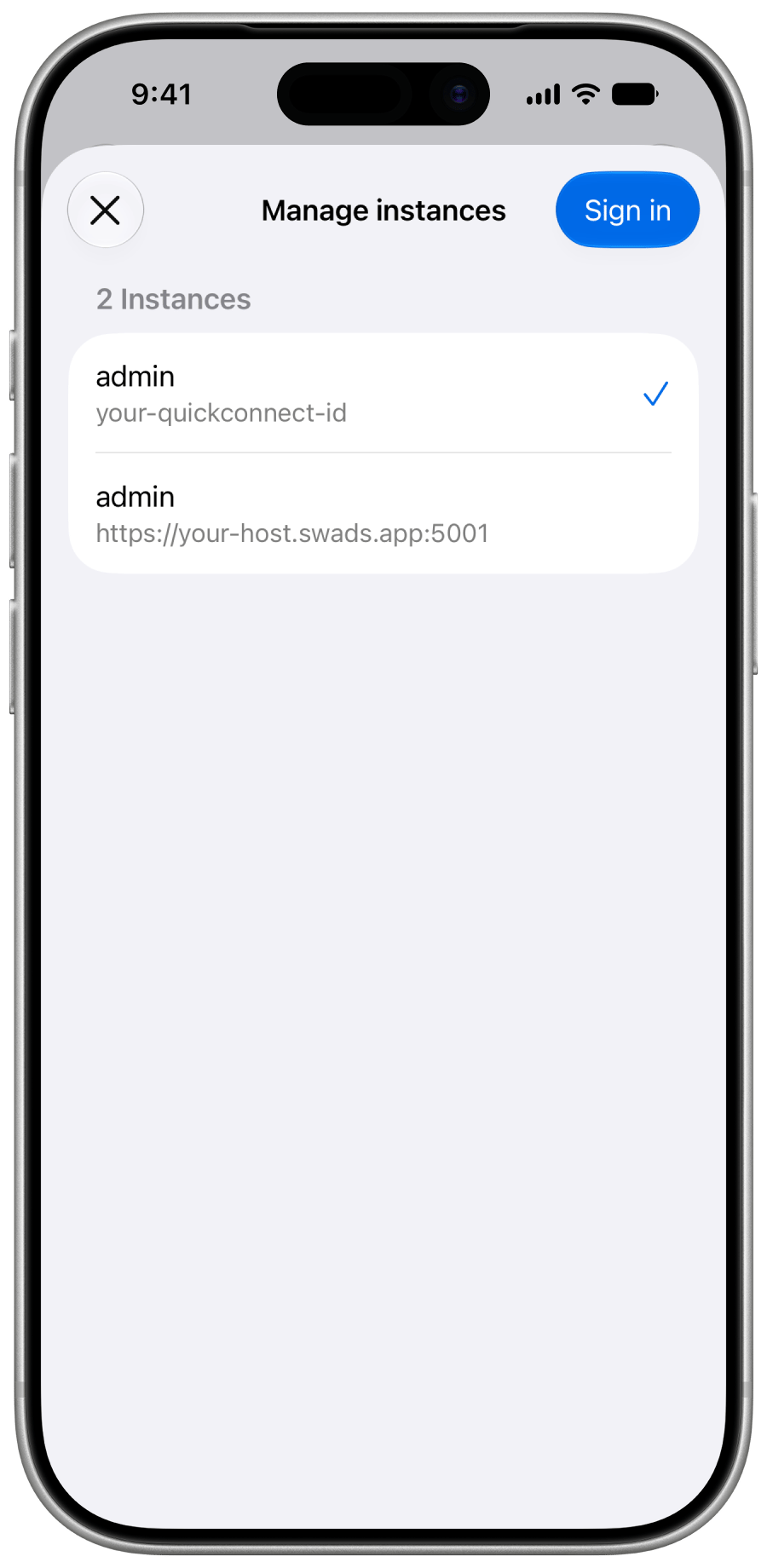 Multi-instance Management