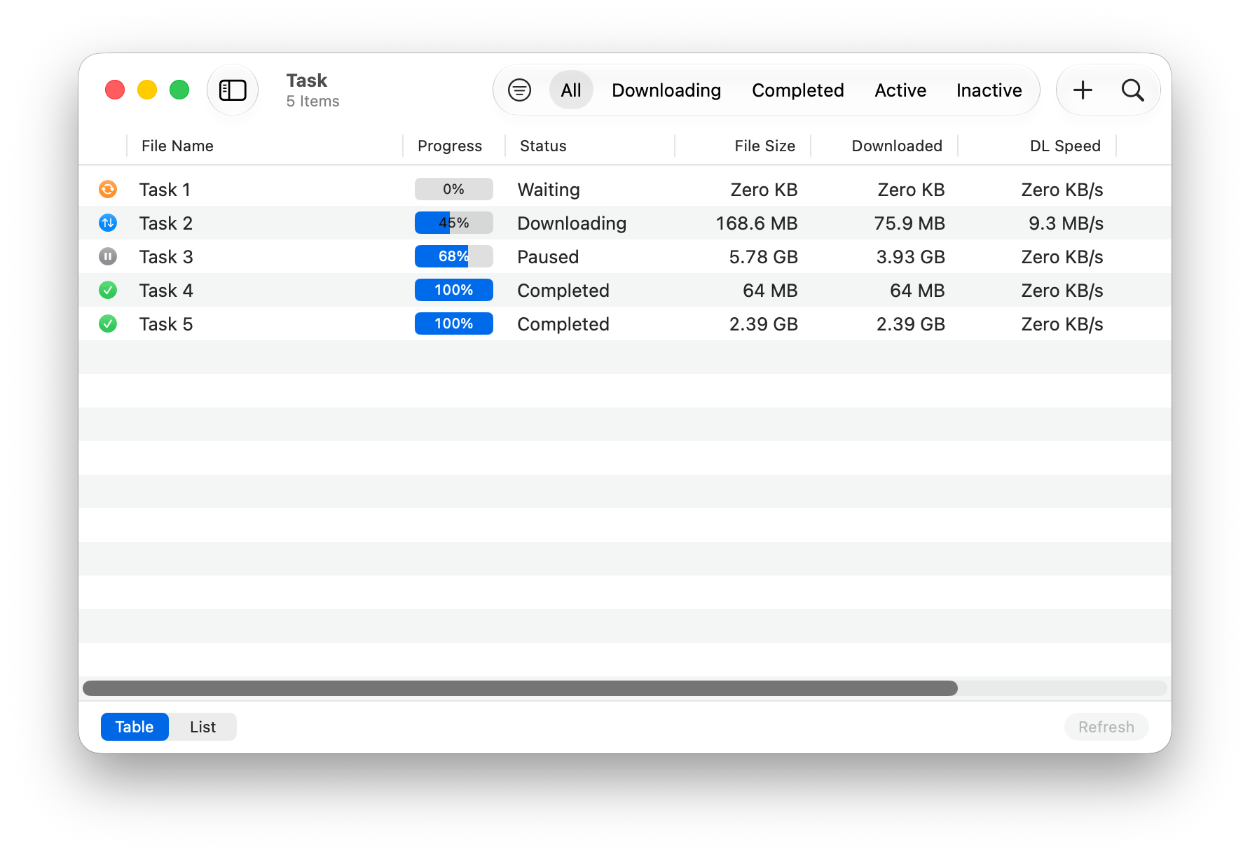 Swads on Mac — Download Station client