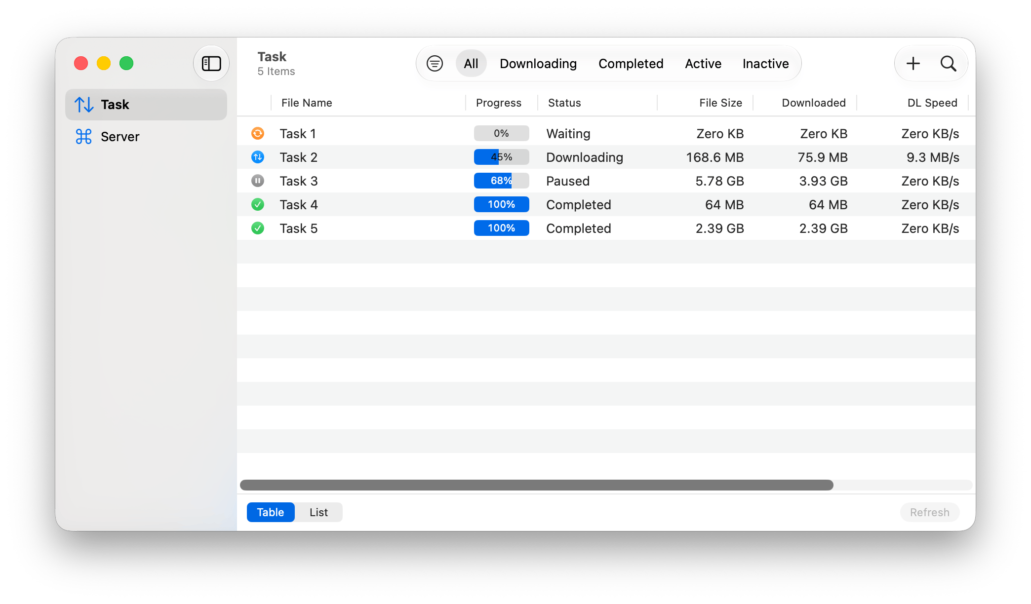 Swads on Mac — Download Station client