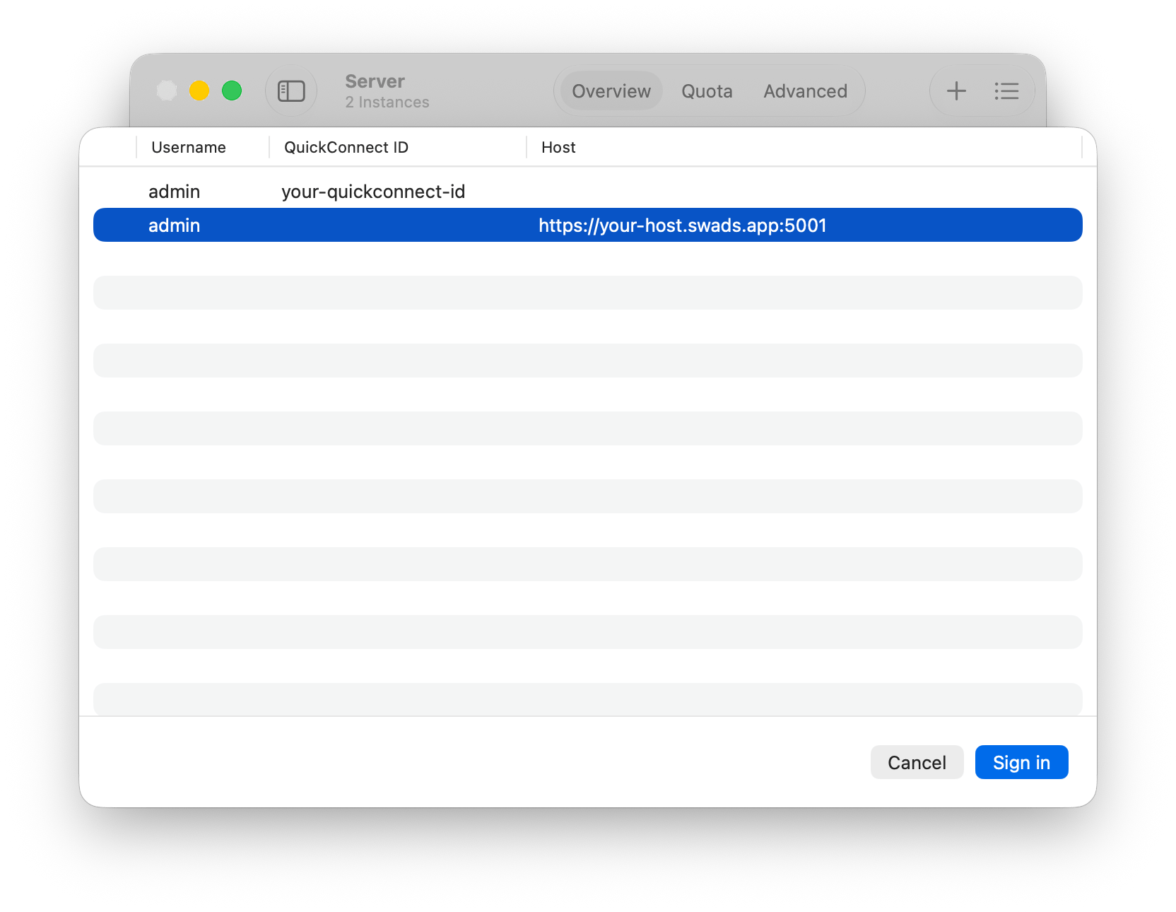 Multi-instance Management